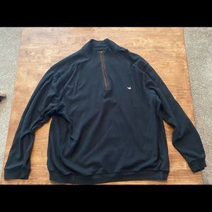 SouthernMarsh Men’s Black Quarterzip Size Large